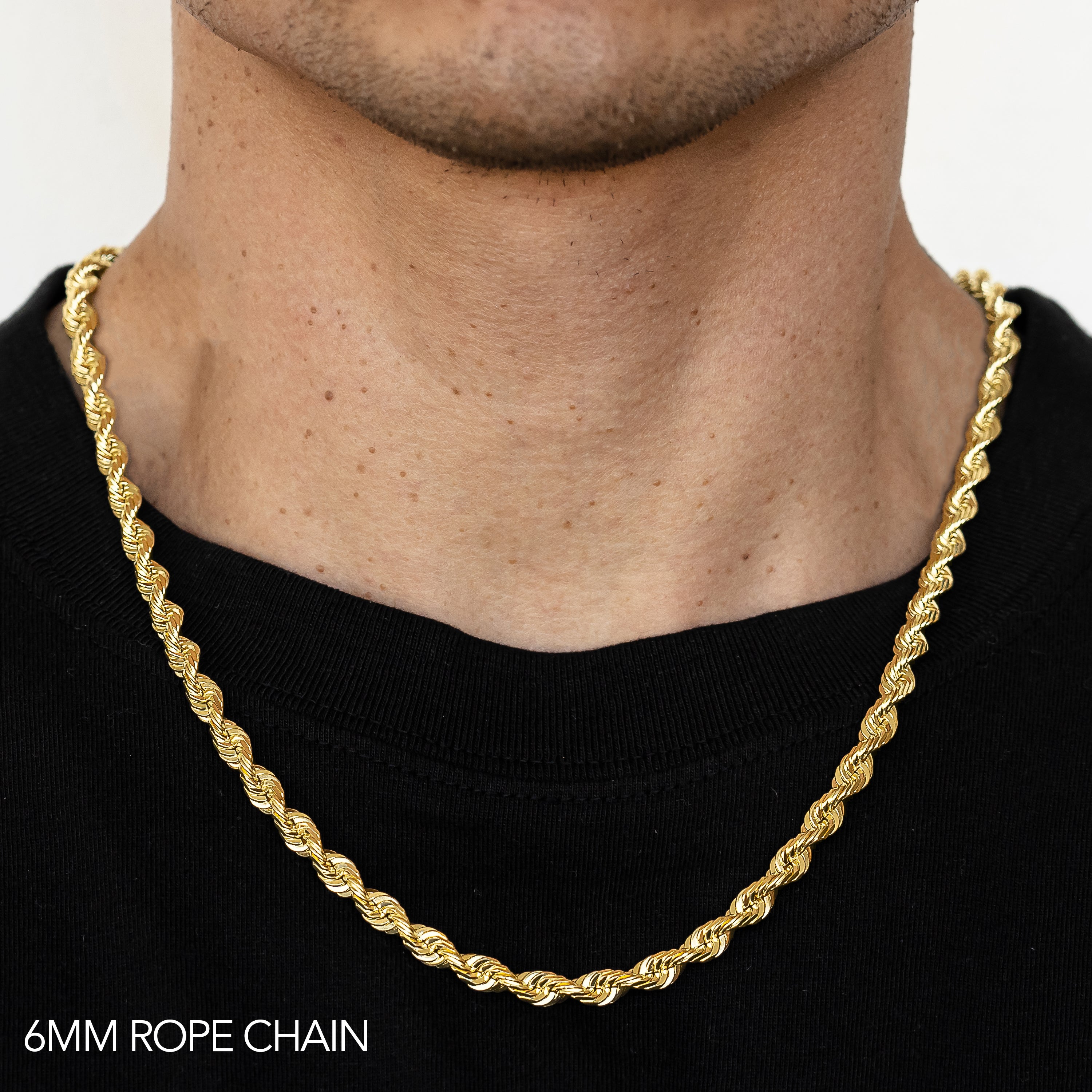 14k Yellow Kay Jewelers Gold Rope Chain Figaro Chain Gold Chain